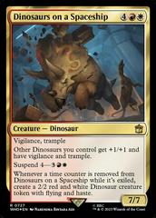 Dinosaurs on a Spaceship [Foil] #727 Magic Doctor Who Prices