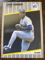 Gene Harris #U-58 Baseball Cards 1989 Fleer Update Prices