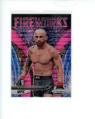 Alexander Volkanovski [Pink Pulsar] Ufc Cards 2022 Panini Prizm UFC Fireworks Prices