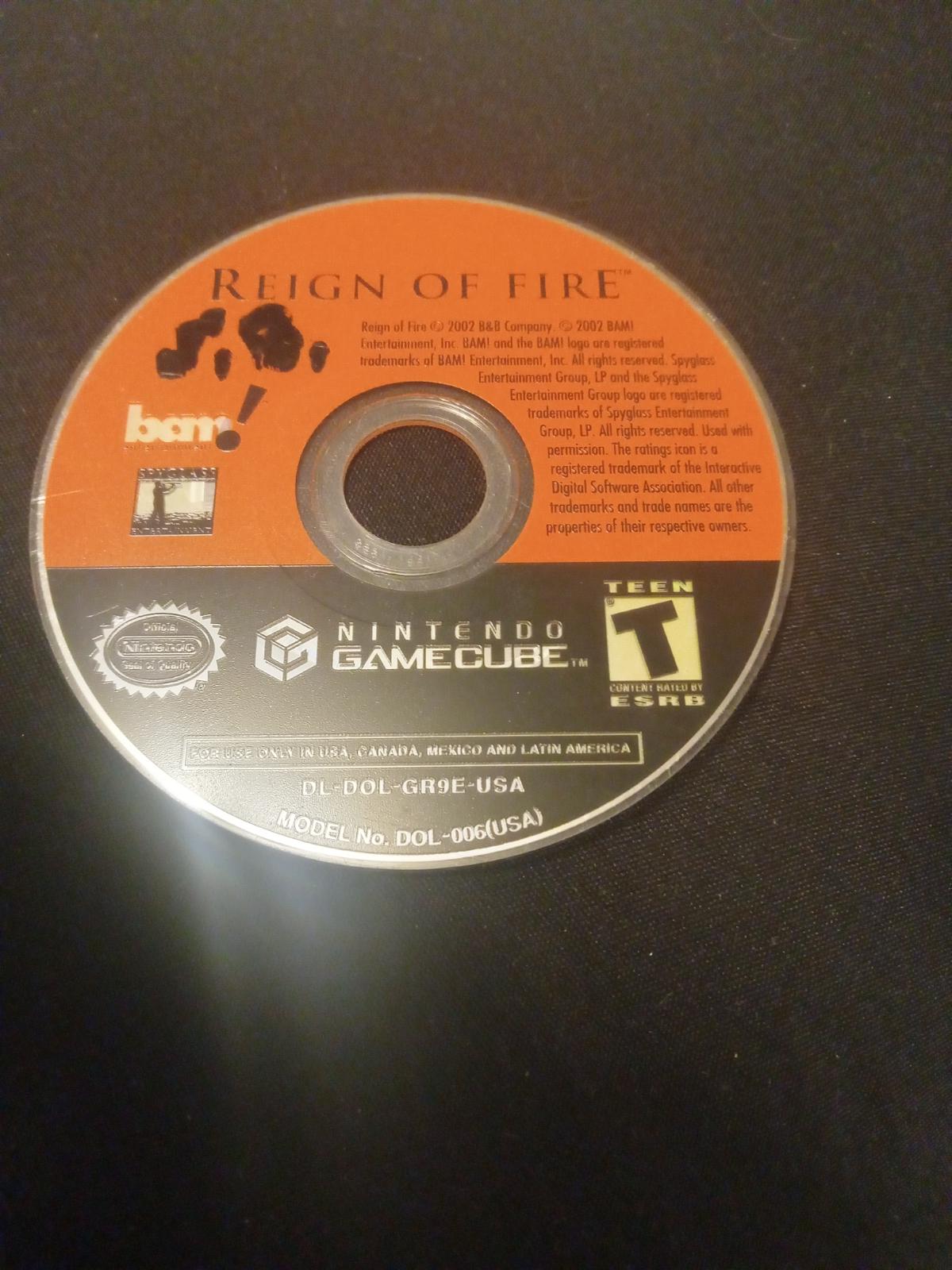 Reign of Fire | Item only | Gamecube