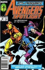 Avengers Spotlight [Newsstand] #26 (1989) Comic Books Avengers Spotlight Prices