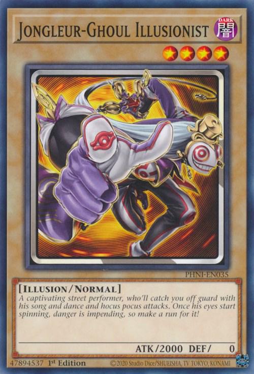 Jongleur-Ghoul Illusionist PHNI-EN035 YuGiOh Phantom Nightmare