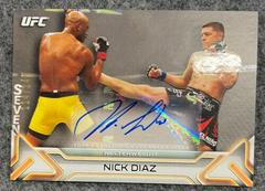 Nick Diaz Ufc Cards 2016 Topps UFC Knockout Autographs Prices