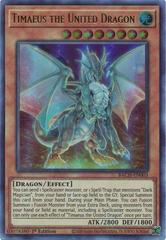 Timaeus the United Dragon [1st Edition] YuGiOh Battle of Chaos Prices