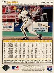 Rear | Jay Bell Baseball Cards 1995 Collector's Choice Se