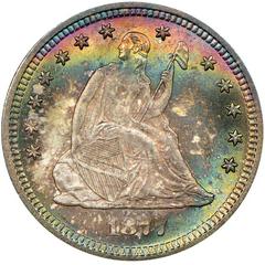 1877 S Coins Seated Liberty Quarter Prices