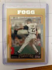 Josh Fogg [Gold] Baseball Cards 2005 Topps Prices