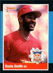 Ozzie Smith #37 Baseball Cards 1988 Panini Donruss All Stars Prices