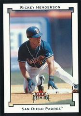 Rickey Henderson Baseball Cards 2002 Fleer Premium Prices