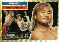 Funaki [Refractor] #38 Wrestling Cards 2006 Topps Heritage Chrome WWE Prices