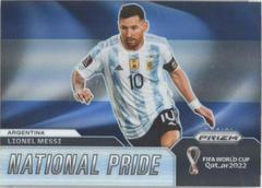 Lionel Messi Soccer Cards 2022 Panini Prizm World Cup National Pride Prices
