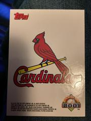 St. Louis Cardinals Baseball Cards 2001 Topps Opening Day Team Logo Stickers Prices