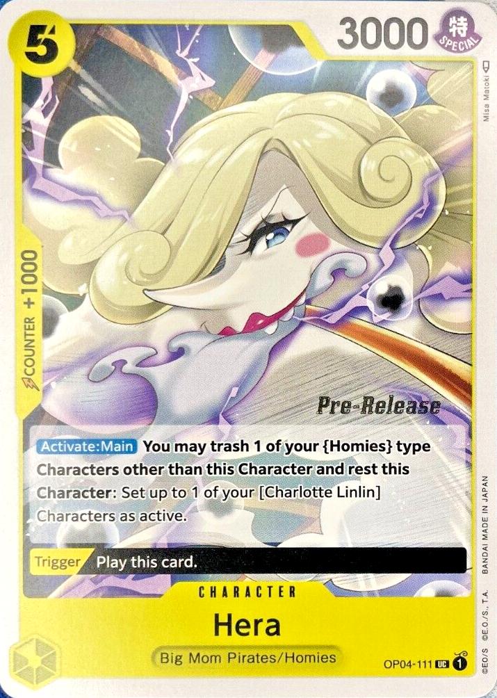 Hera OP04-111 Prices | One Piece Kingdoms of Intrigue | One Piece Cards