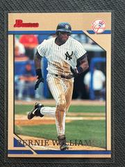 Bernie Williams #109 Baseball Cards 1996 Bowman Prices