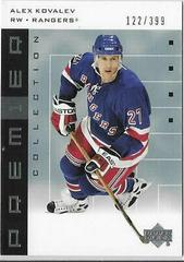 Alex Kovalev Hockey Cards 2002 Upper Deck Premier Collection Prices