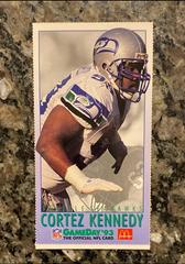 Cortez Kennedy Football Cards 1993 McDonald's Gameday Prices