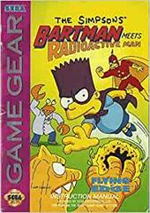 Bartman Meets Radioactive Man - Manual | The Simpsons Bartman Meets Radioactive Man Sega Game Gear