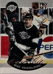 Mike Krushelnyski [Error No Position and Number on Card Front] #121 Hockey Cards 1990 Pro Set Prices