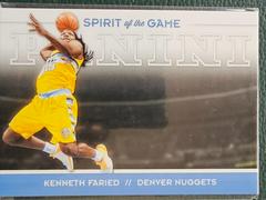 Kenneth Faried #6 Basketball Cards 2012 Panini Spirit of the Game Prices