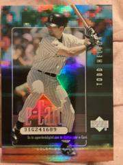 Todd Helton #E4 Baseball Cards 2001 Upper Deck E Card Prices