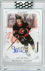 Tim Stutzle Hockey Cards 2020 Upper Deck Clear Cut Champs Autographs Prices