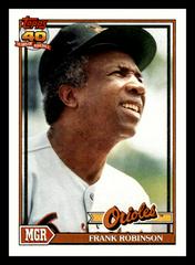 Frank Robinson Baseball Cards 1991 O Pee Chee Prices