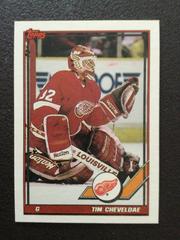 Tim Cheveldae Hockey Cards 1991 Topps Prices