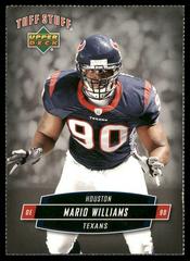 Mario Williams #TSUD-18 Football Cards 2006 Upper Deck Tuff Stuff Prices