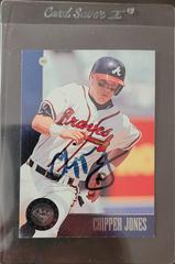 Chipper Jones [Autograph] Baseball Cards 1996 Leaf Prices