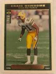 Craig Newsome #GB53 Football Cards 1997 Collector's Choice Packers Team Set Prices