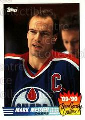 Mark Messier [Tiffany] Hockey Cards 1990 Topps Team Scoring Leaders Prices
