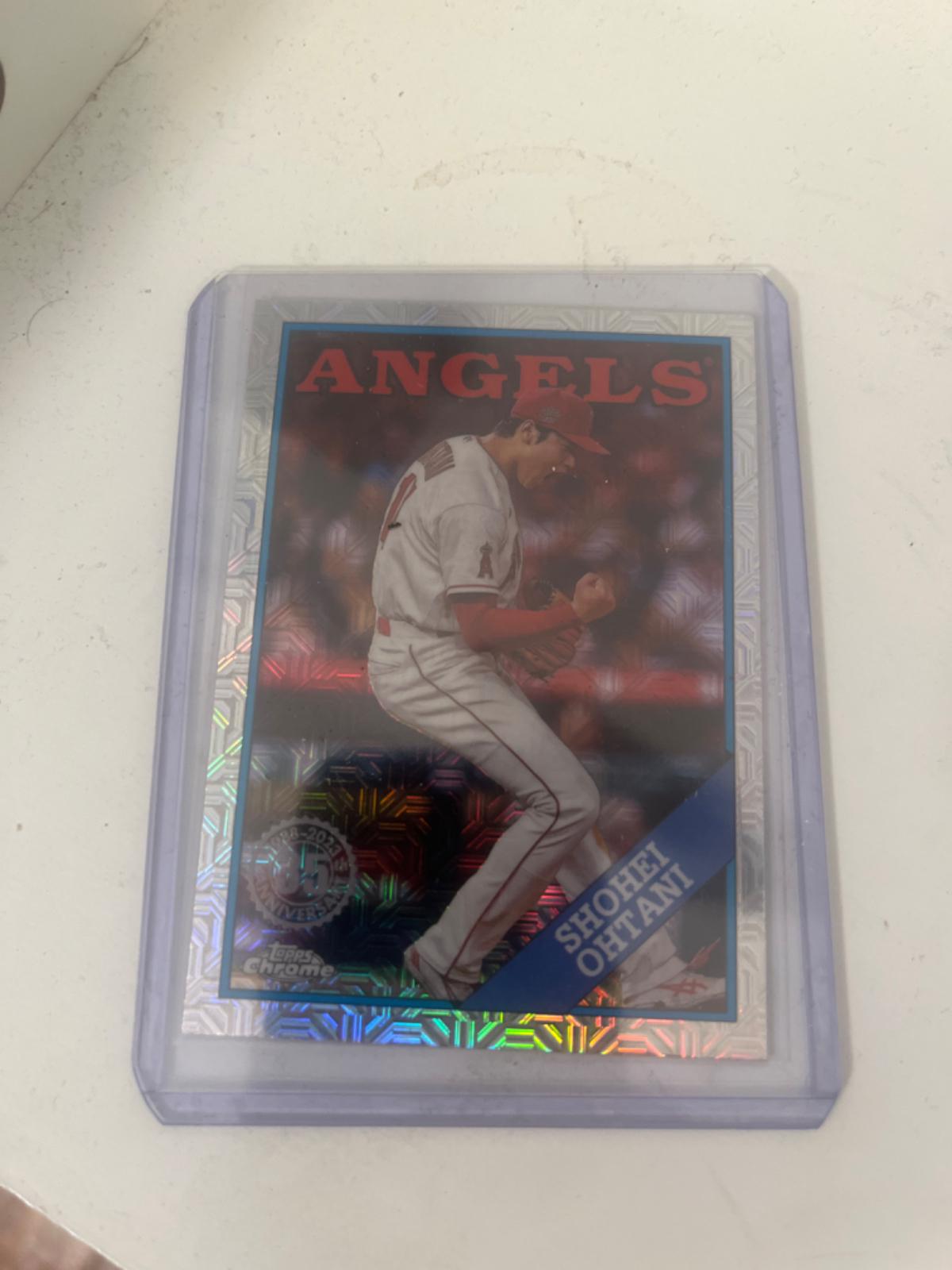 Shohei Ohtani Ungraded 2023 Topps Silver Pack 1988 Chrome