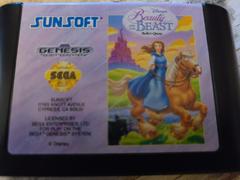 Cartridge (Front) | Beauty and the Beast: Belle's Quest Sega Genesis