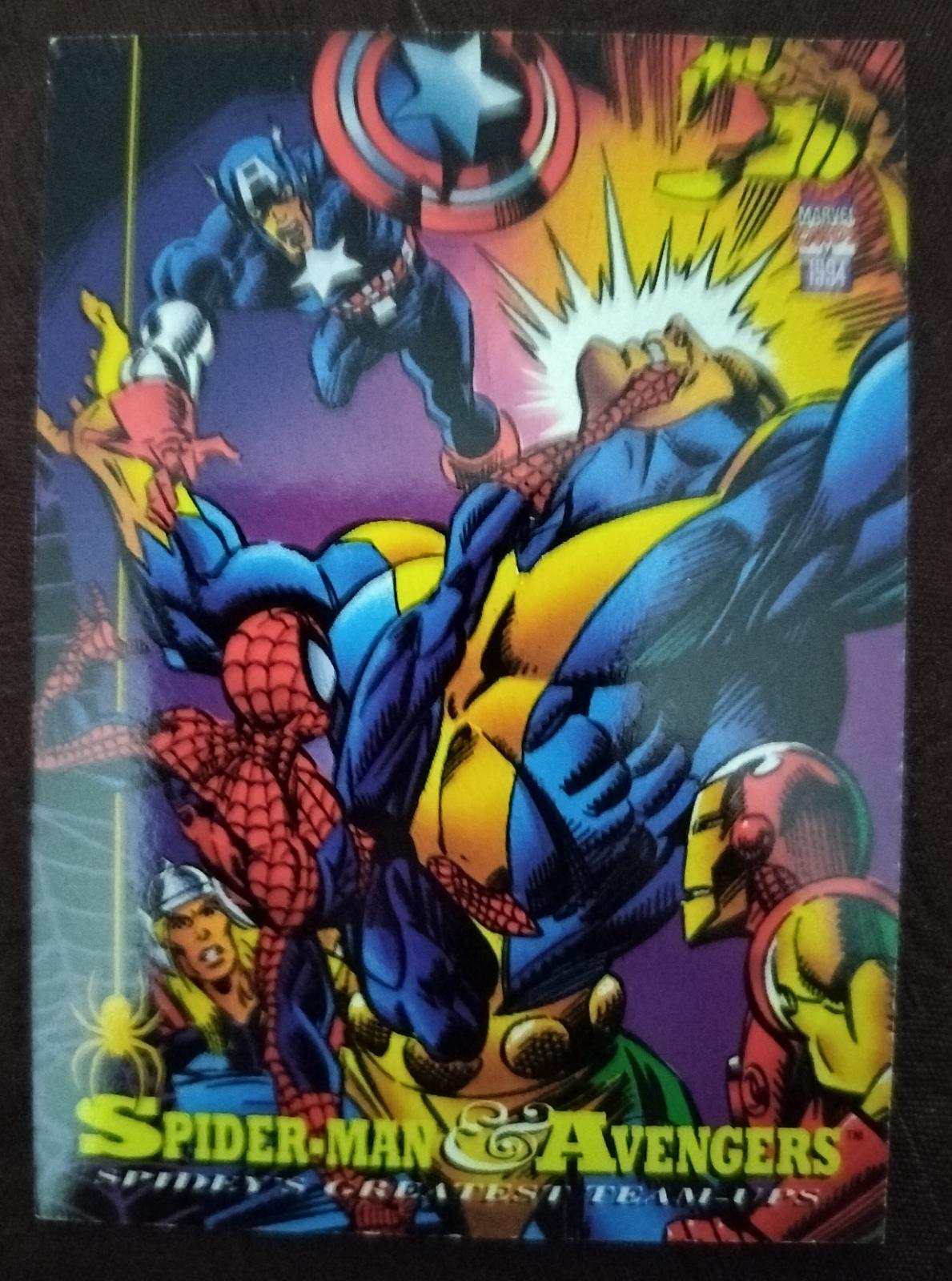 Spider-Man & Avengers #85 Marvel 1994 Fleer Amazing Spider-Man