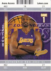 Karl Malone Basketball Cards 2003 Fleer Authentix Prices