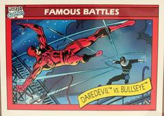Daredevil vs. Bullseye Marvel 1990 Universe Prices