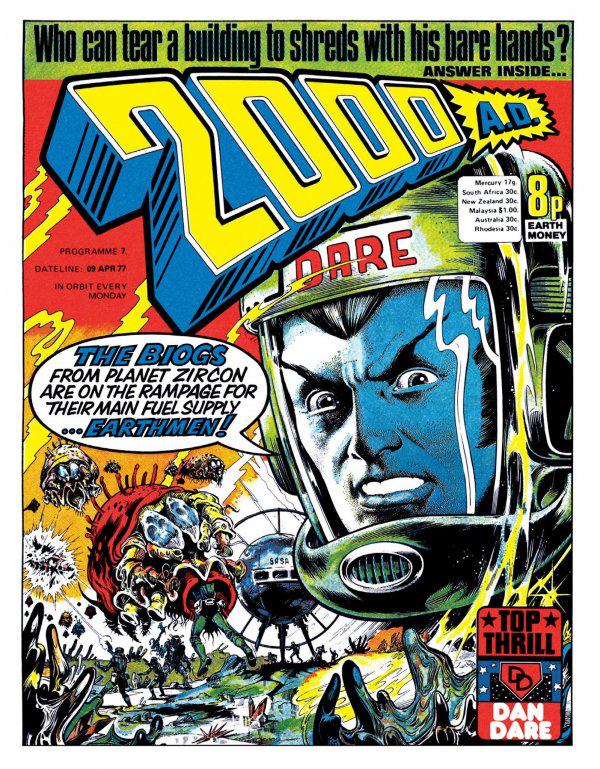 2000 AD #7 (1977) Comic Books 2000 AD