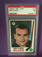 Bob Plager #13 Hockey Cards 1969 O-Pee-Chee Prices