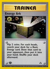 Energy Ark [1st Edition] Pokemon Neo Discovery Prices