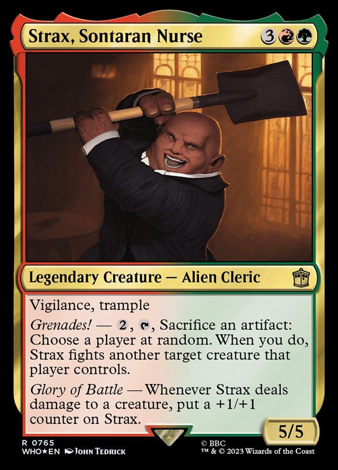 Strax, Sontaran Nurse [Foil] #765 Magic Doctor Who