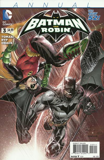 Batman and Robin Annual #3 (2015) Comic Books Batman and Robin Annual