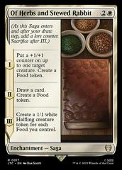 Of Herbs and Stewed Rabbit #17 Magic Lord of the Rings Commander Prices