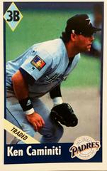 Ken Caminiti #55 Baseball Cards 1995 Fleer Panini Stickers Prices