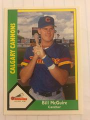 Bill McGuire Baseball Cards 1990 CMC Calgary Cannons Prices