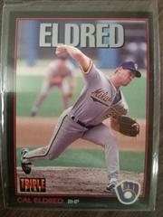 Cal Eldred #18 Baseball Cards 1993 Panini Donruss Triple Play Prices