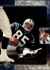 Wesley Walls Football Cards 1996 SP Prices