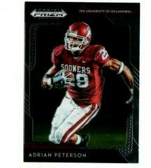 Adrian Peterson #5 Football Cards 2019 Panini Prizm Draft Picks Prices