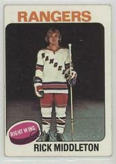 Rick Middleton Hockey Cards 1975 Topps Prices