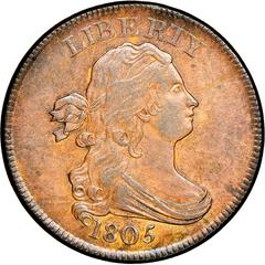 1805 Coins Draped Bust Half Cent Prices