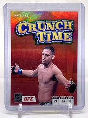 Nate Diaz [Green] #20 Ufc Cards 2022 Panini Donruss UFC Crunch Time Prices